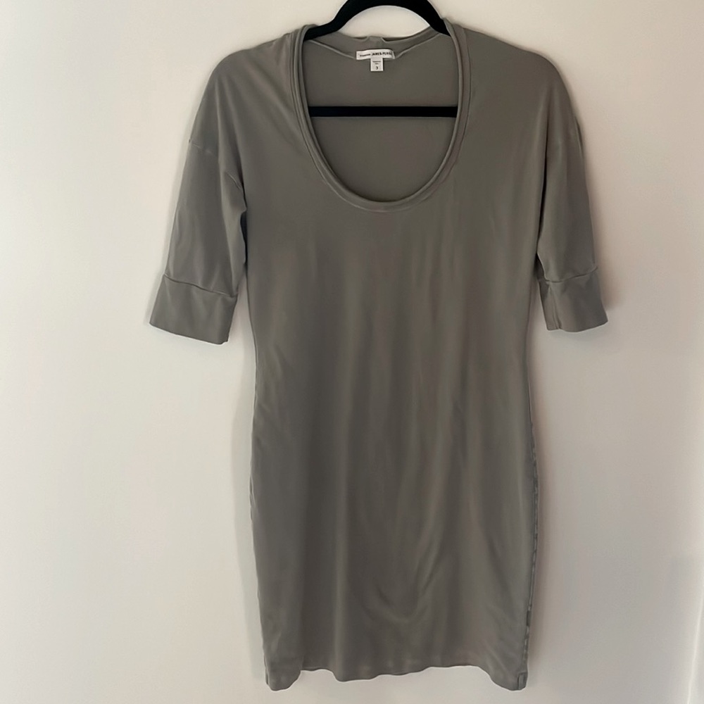 James Perse Sage Green Dress